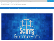 Tablet Screenshot of emmfaith.org